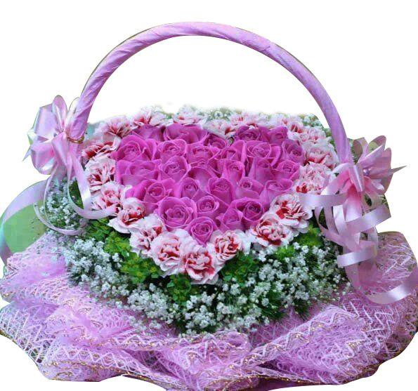 Flower Basket of Never Ending Love