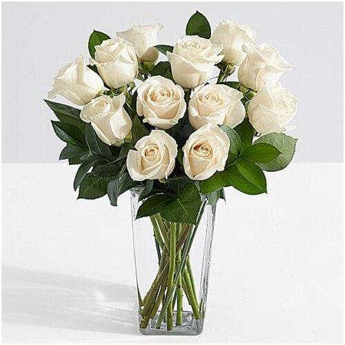 White Roses Flower
