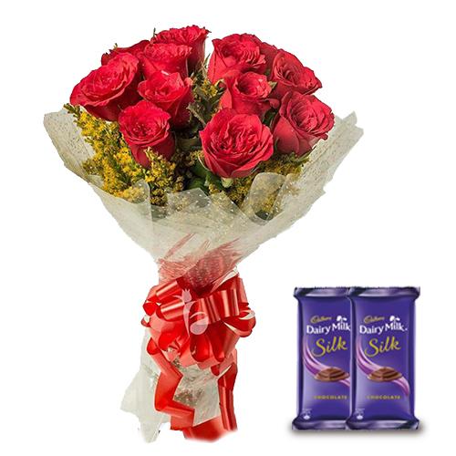 Seduction in Red - Silk Collection Combo