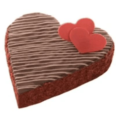 Heartshape Chocolate Truffle Cake