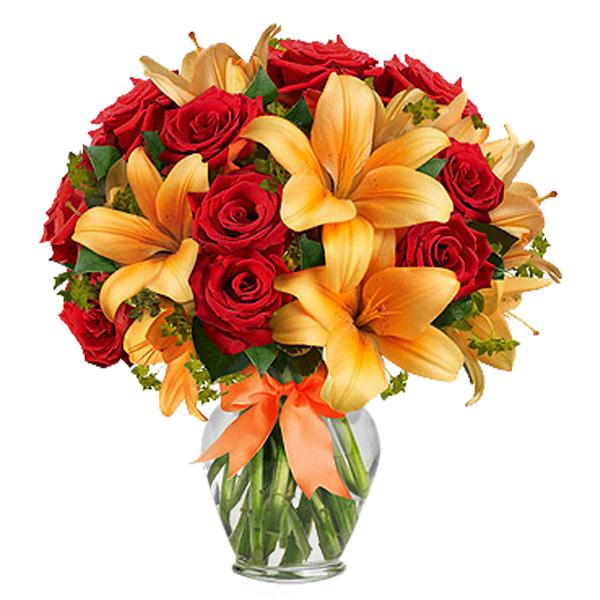 Classic Vase Flower Arrangement 