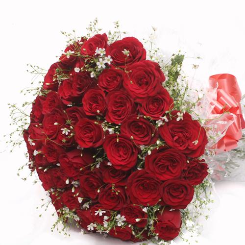 50 Shades Of Red Flower