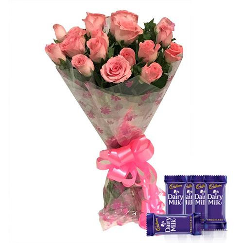 Pink Charm - Dairy Milk Combo