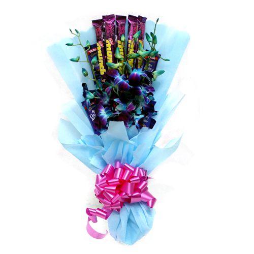 Amazingly delicious chocolate bouquet