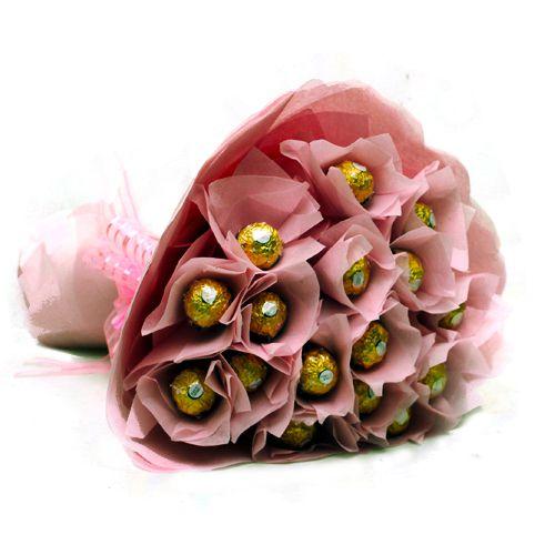 16 PCS Ferrero Rochers Chocolate Bouquet