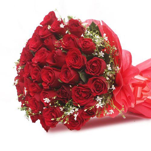 A classic Rose Collection - Flower In Tissue Wrap