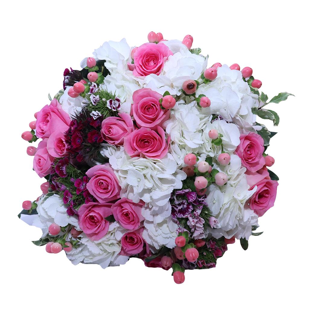 Adorable Pink in Feathers Flower