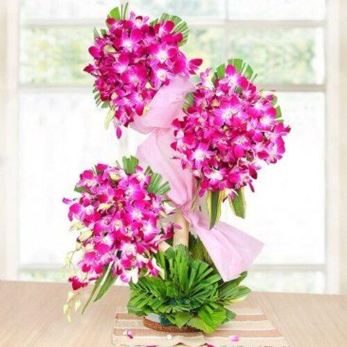 Lovely Orchids Arrangement Flower