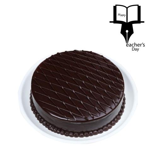 Teacher's Day Truffle Cake