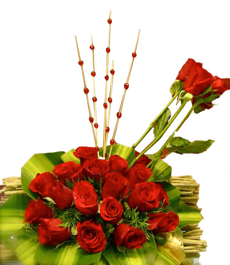 Blossoming Love Roses Flower