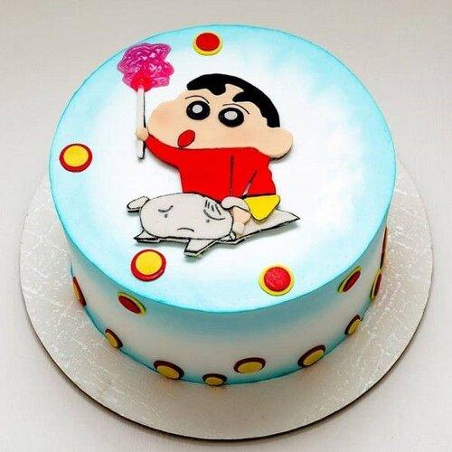 Shinchan Poster Cake