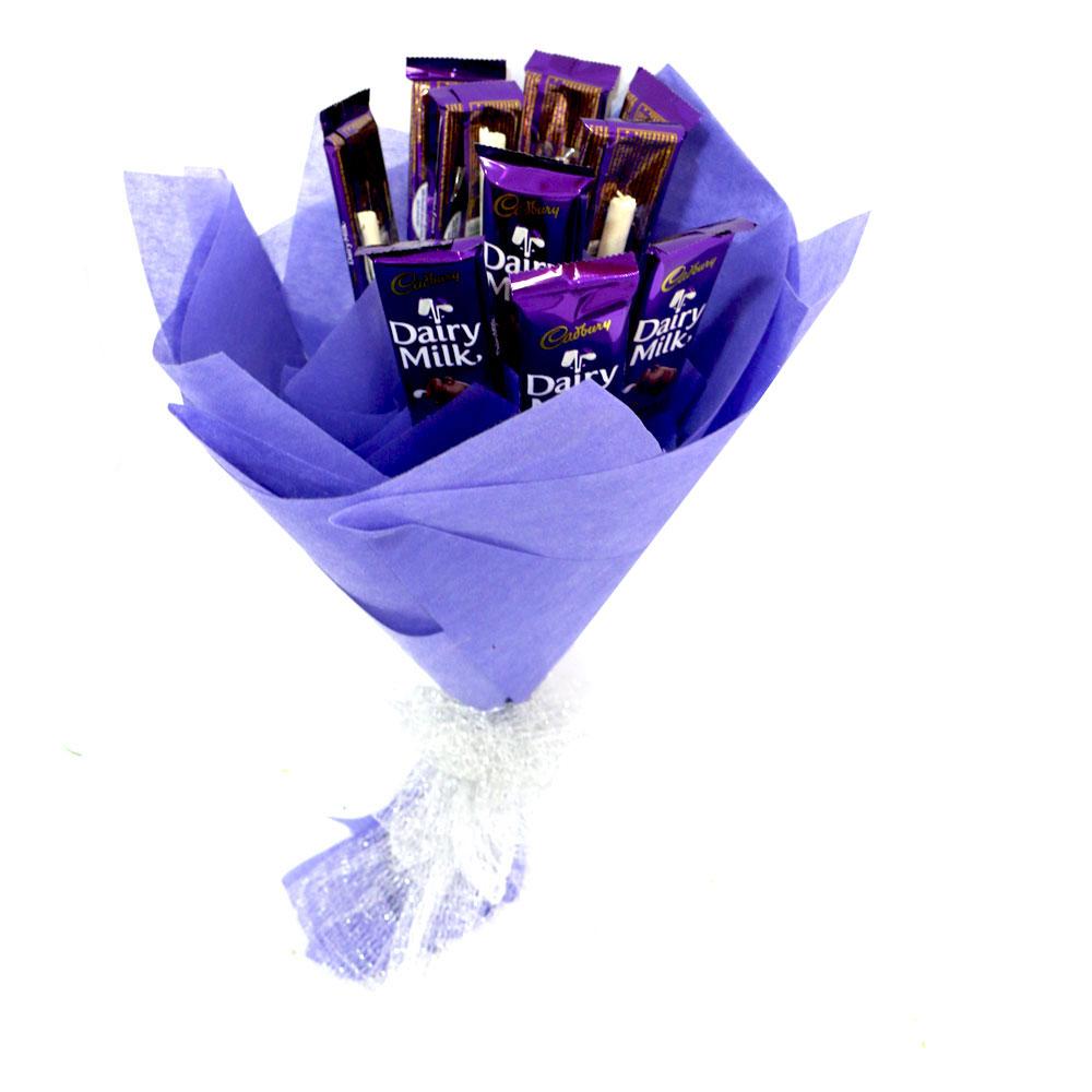Bunch of 10 Dairy Milk Chocolate