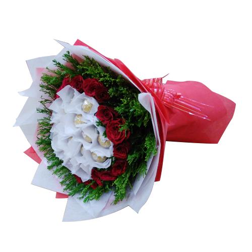 Dignified Love Chocolate Bouquet