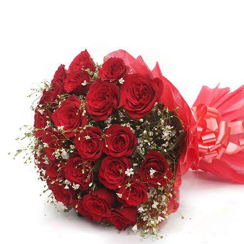 Full of Romance - Flower In Tissue Wrap