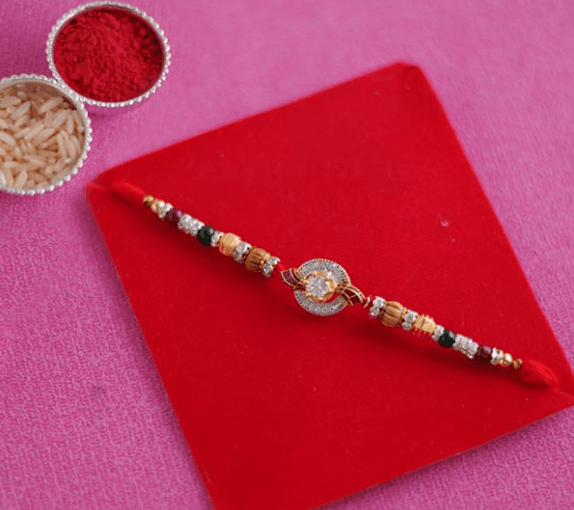 Colorful Stone Rakhi