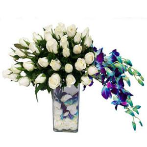 Orchids & Roses Flower