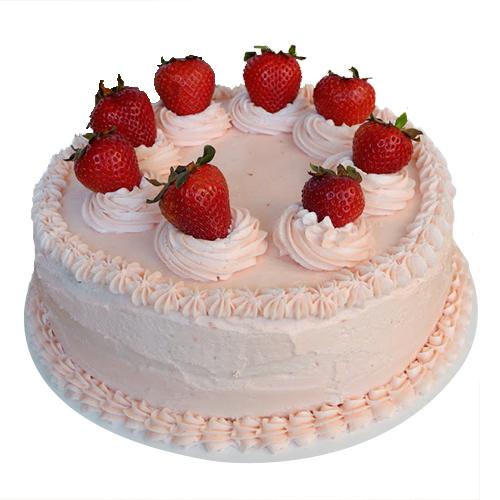 Strawberry Cake Half Kg 