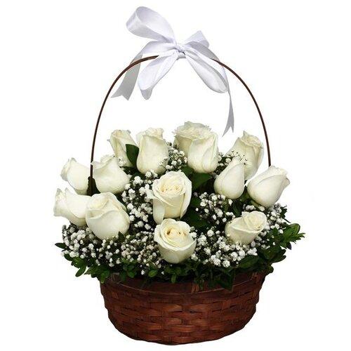 Pretty White Roses Flower