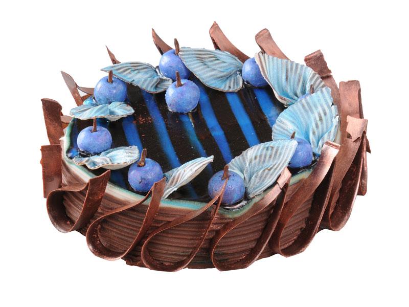 Blueberry Fudge 1kg Cake