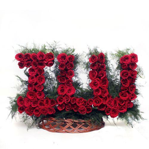 3 Magical Word Flower Arrangement