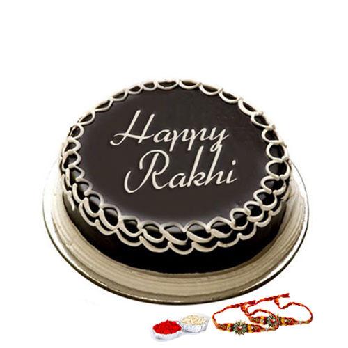 Chocolicious Delight Special Cake - Rakhi Special