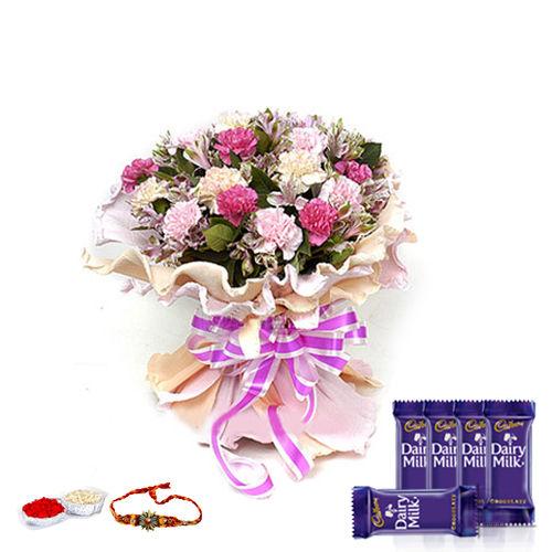 A Lovely Wish - Rakhi & Dairy Milk 