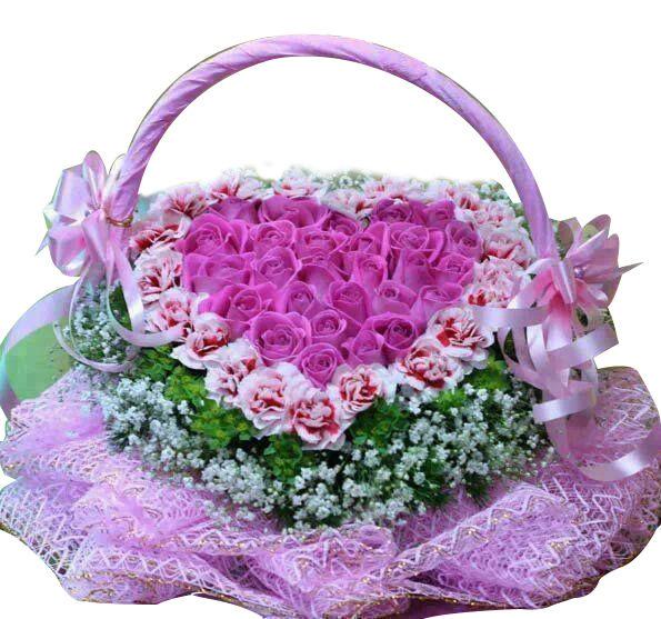 Flower Basket of Never Ending Love