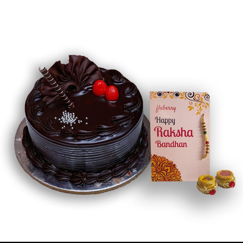 Chocolate Cake and Rakhi Combo