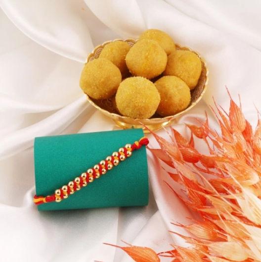 Sacred Thread & Besan Laddoo Delight