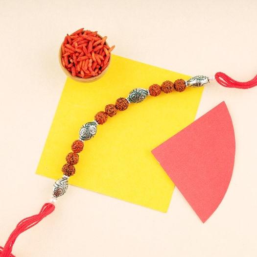 Sacred Rudraksh Grace Rakhi