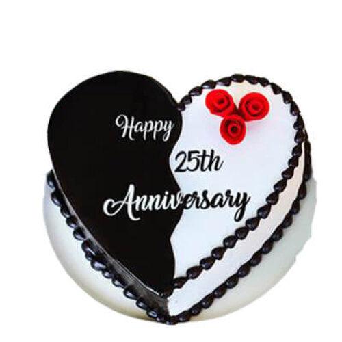 25th Anniversary Cake