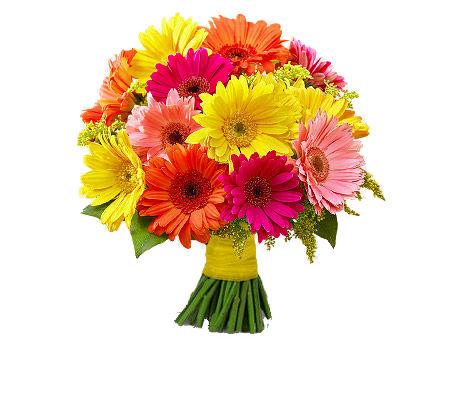 Mixed Gerberas Flower Bouquet
