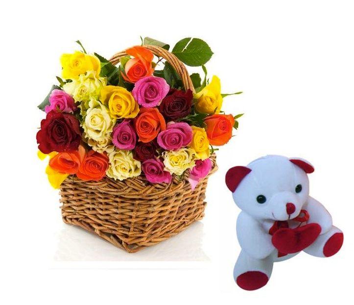 Rose and Bear Combo