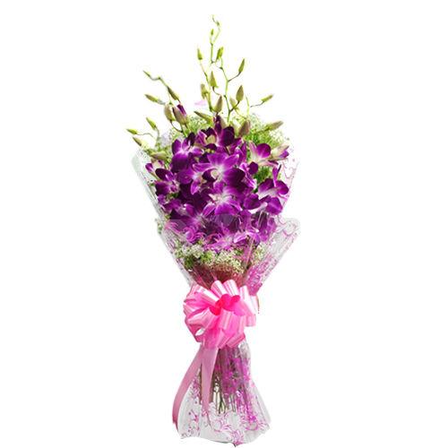 Sparkle Purple Orchid Flower
