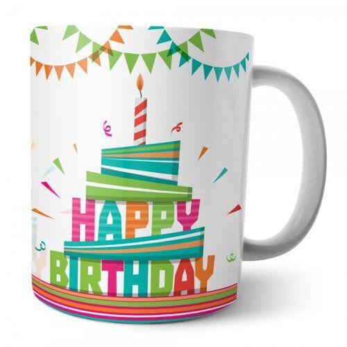 Personalized Birthday Mug - White Addon