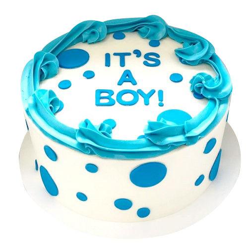 Baby Boy Delight cake