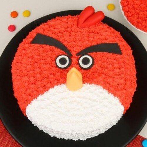 Angry Bird Ambrosia Cake