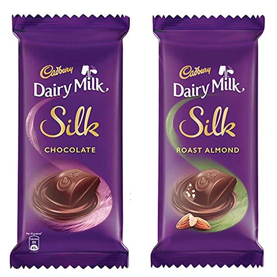 2 Cadbury Dairy Milk SIlk