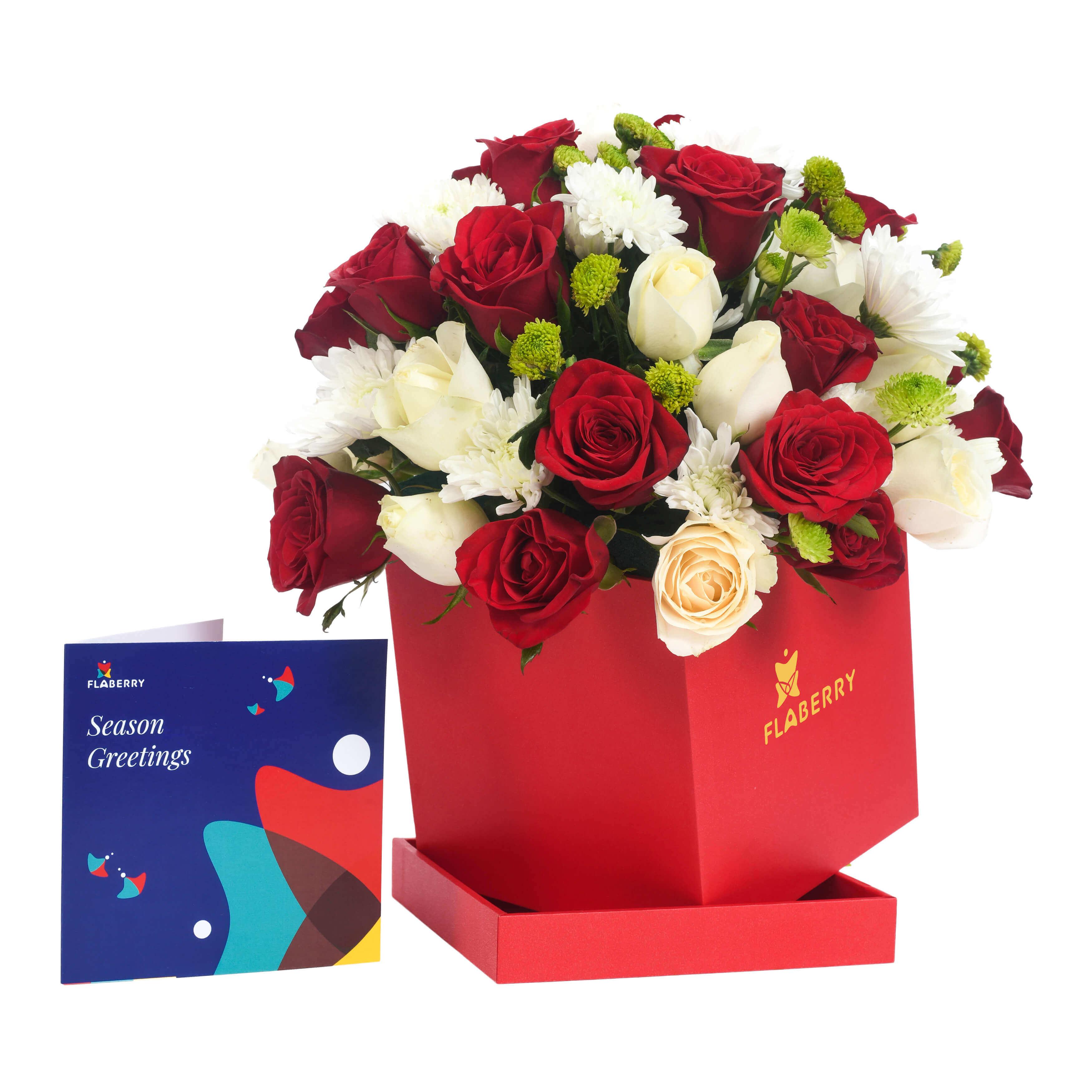 Red Flaberry Signature Collection Flower Box