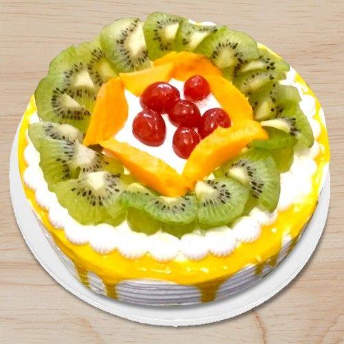 Fresh Fruit Bliss Cake