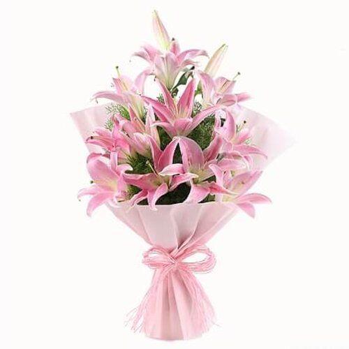 Gorgeous Pink Lilies Flower