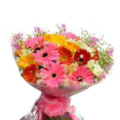Colorful gerbera Flower bouquet -Deluxe