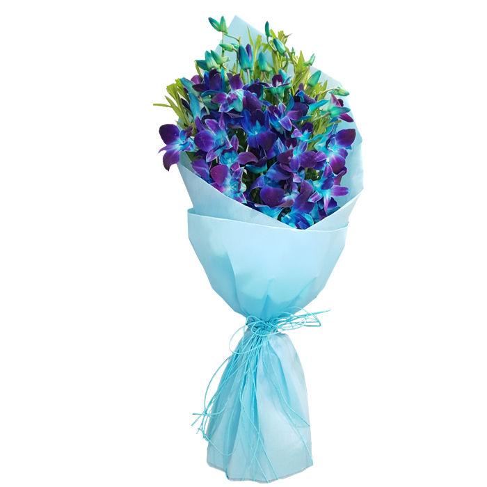 Blue Majestic Flower