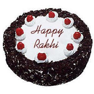 Delectable Happiness Rakhi Cake
