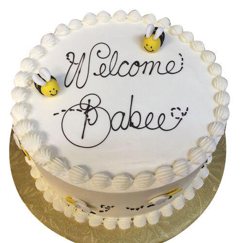 Welcome Babee Cake